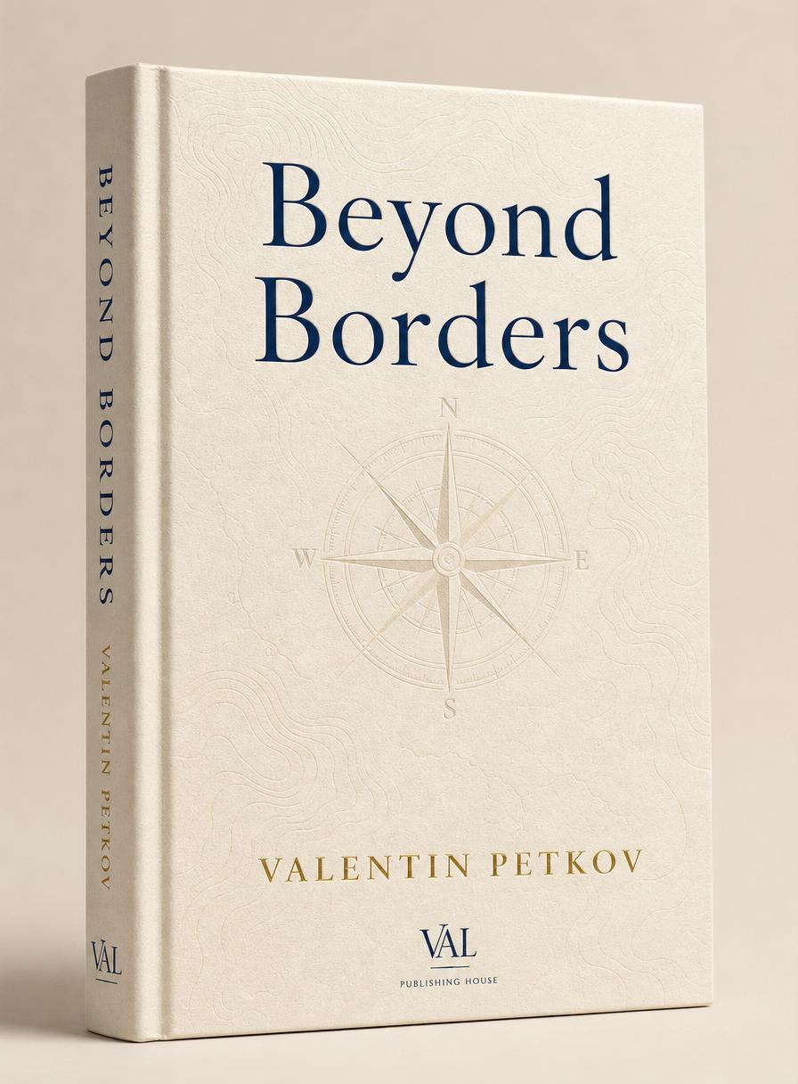 Front cover of Beyond Borders by Valentin Petkov — Non-Fiction · Memoir edition published by Val Publishing House